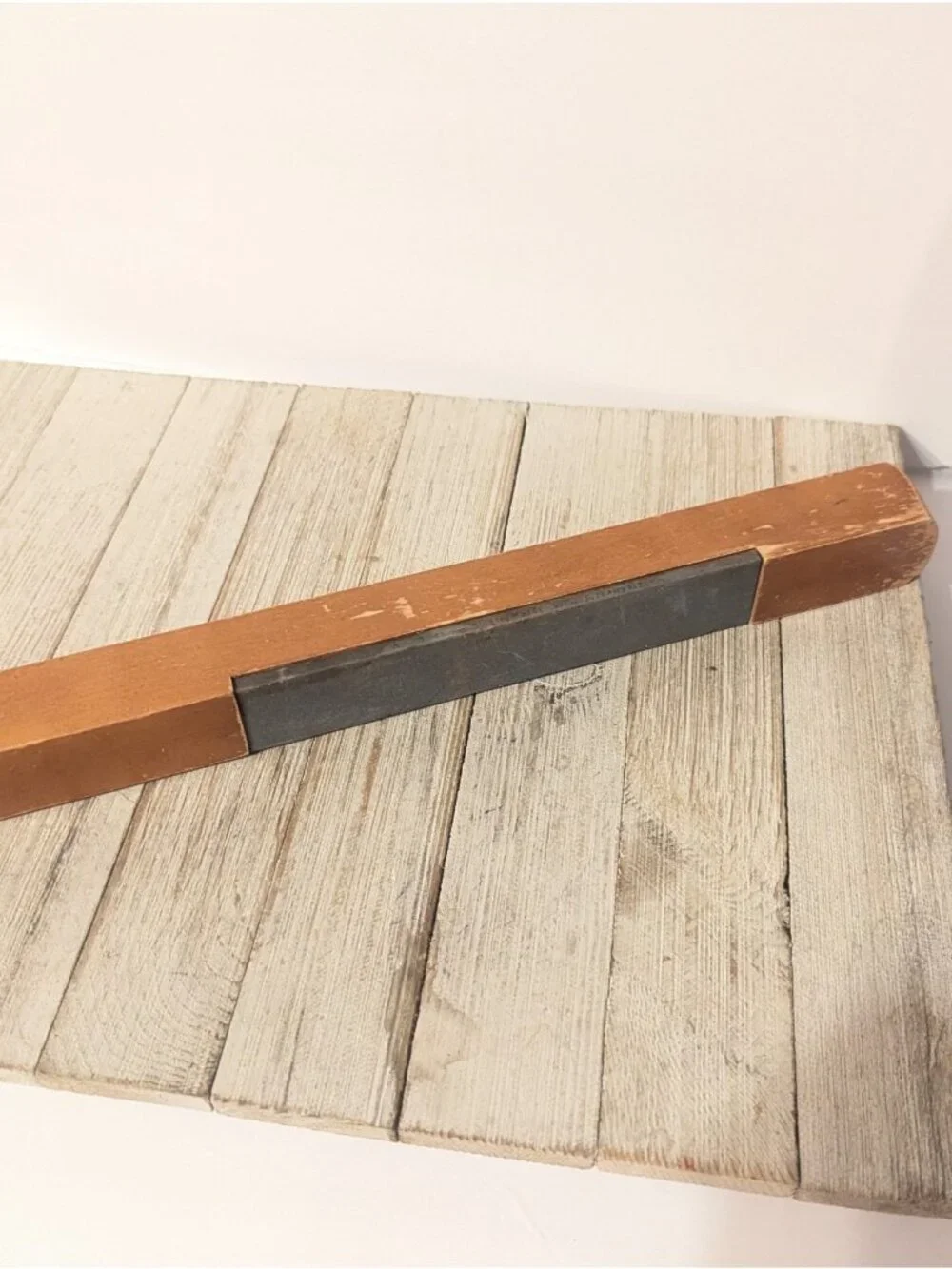 Case XX Chromium CA223-10 Knife Wood Holder Sharpening Stone 10-1/2